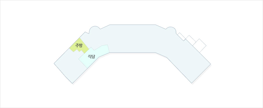 제1청사 지하1층 배치도, 자세한 내용은 하단 참고